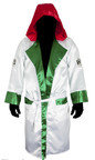 View the Cleto Reyes Hooded Boxing Robe - Mexican online at Fight Outlet