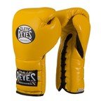 Cleto Reyes Yellow Lace up Sparring Boxing Gloves