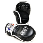 View the Fairtex FGV15 Black MMA Sparring Gloves online at Fight Outlet