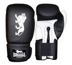 View the Lonsdale Cruiser Training Boxing Gloves, Hook and Loop, Black   online at Fight Outlet