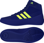 View the Adidas Havoc Kids Lace Boxing Boot, Mystery Ink/Yellow online at Fight Outlet