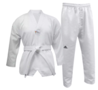 View the ADIDAS ADULT WORLD TAEKWONDO STUDENT DOBOK WITHOUT STRIPES online at Fight Outlet