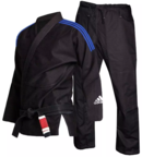 View the ADIDAS RESPONSE BJJ UNIFORM - BLACK 265G online at Fight Outlet