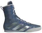 View the Adidas Box Hog 4 Boxing Boots, Blue Grey online at Fight Outlet