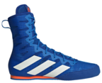 View the Adidas Box Hog 4 Boxing Boots - Royal Blue/White/Red online at Fight Outlet