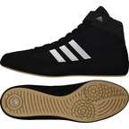 View the Adidas Havoc Kids Lace Boxing Boot -Black/White online at Fight Outlet
