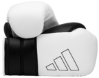 View the ADIDAS HYBRID 500 LACE BOXING GLOVES - White/Black online at Fight Outlet