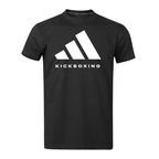 View the Adidas Kickboxing New Logo T shirt - Black/White online at Fight Outlet