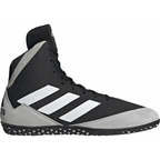 View the adidas Mat Wizard 5 Wrestling Shoes - Black/White online at Fight Outlet