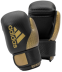 View the ADIDAS PRO SEMI CONTACT GLOVES - BLACK/GOLD online at Fight Outlet