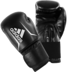 View the Adidas Speed 50 Boxing Gloves Black/White online at Fight Outlet