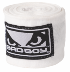 View the Bad Boy HANDWRAPS White/Black 3m online at Fight Outlet