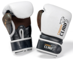 View the Carbon Claw RECOIL RJ-7 SERIES JUNIOR LEATHER SPARRING GLOVE - White/Black online at Fight Outlet