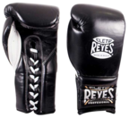 View the Cleto Reyes Black Lace up Sparring Boxing Gloves online at Fight Outlet