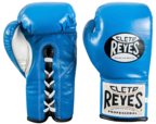 View the Cleto Reyes Safetec Contest Gloves - Blue online at Fight Outlet