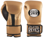 View the Cleto Reyes Velcro Sparring Gloves - Gold online at Fight Outlet