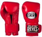 View the Cleto Reyes Velcro Sparring Gloves - Red online at Fight Outlet