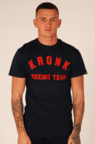View the KRONK Boxing Team Regular Fit T Shirt, Navy/Red online at Fight Outlet
