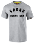 View the KRONK Boxing Team Regular Fit T Shirt, Sports Grey/Black online at Fight Outlet
