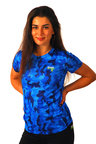 View the KRONKWOMEN Camo Ladies Training T Shirt, Royal Blue online at Fight Outlet
