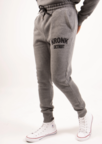 View the Kronk Detroit Joggers Regular Fit Charcoal with Black Applique logo online at Fight Outlet