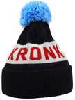 View the KRONK Detroit Snowflake Bobble Hat Navy online at Fight Outlet