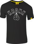 View the KRONK Gloves Outline Slimfit T Shirt, Black/White online at Fight Outlet