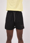 View the KRONK Single Stripe Detroit Applique Lined Shorts, Black/Charcoal online at Fight Outlet