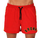 View the KRONK WAR SHORTS RED/YELLOW/BLACK online at Fight Outlet