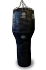 View the MAIN EVENT PROFESSIONAL 4FT - 50KG LEATHER ANGLE BAG - Black online at Fight Outlet