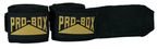View the Pro Box Junior A.I.B.A Spec Stretch Handwraps Black 1.5m online at Fight Outlet