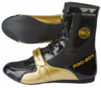 View the Pro Box Speed-Lite Junior Boxing Boots Black/Gold online at Fight Outlet