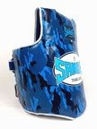 View the Sandee Camo Kids Blue & White Synthetic Leather Authentic Body Shield online at Fight Outlet