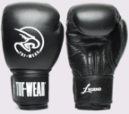 Tuf Wear Legend Leather Sparring Boxing Glove - Black