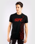 View the UFC VENUM AUTHENTIC FIGHT WEEK MEN'S SHORT SLEEVE T-SHIRT - BLACK/RED online at Fight Outlet