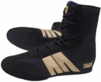 View the Pro Box Classic Junior Boxing Boots - Black/Gold online at Fight Outlet