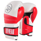 View the Tuf Wear Typhoon Training Boxing Glove White/Red online at Fight Outlet