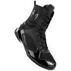 View the Venum Elite Boxing Boot Black/Black online at Fight Outlet
