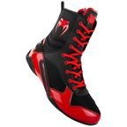 View the Venum Elite Boxing Boot Black/Red online at Fight Outlet