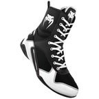 View the Venum Elite Boxing Boot Black/White online at Fight Outlet